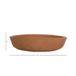 6 Inch Planter Saucer Terracotta By Foreside Home & Garden 11 6 Inch Planter Saucer Terracotta By Foreside Home & Garden -Sunnydaze Store GUEST 066eb175 6b42 410e afcd a7bae6e761ab