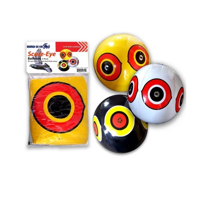 6pk Scare Eye In Three Colors - Bird-X 4 6pk Scare Eye In Three Colors - Bird-X - Image 2