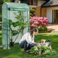 Costway 39'' X 20'' X 67'' Walk-in Garden Greenhouse Hot House Tomato Plant Warm House 13 Costway 39'' X 20'' X 67'' Walk-in Garden Greenhouse Hot House Tomato Plant Warm House -Sunnydaze Store GUEST 0aa22169 6671 4f1a bfef 49fc81d1a350