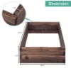 Costway Wooden Raised Garden Bed Kit - Elevated Planter Box For Growing Herbs Vegetable -Sunnydaze Store GUEST 0c1e5dc5 3788 45a9 a2b5 36ed4bf17ff5