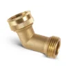 Collections Etc Brass Elbow Hose Connector -Sunnydaze Store GUEST 0f6c5b4a efa0 4475 a13c 2ce600e2b37b