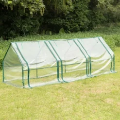 Gardenised Green Outdoor Waterproof Portable Plant Greenhouse With 2 Clear Zippered Windows 18 Gardenised Green Outdoor Waterproof Portable Plant Greenhouse With 2 Clear Zippered Windows -Sunnydaze Store GUEST 124902e4 632e 4c4d 8f39 25daebe3fe5f