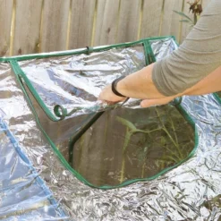 Sunnydaze Decor Sunnydaze Outdoor Portable Plant Shelter Mini Greenhouse With Double Zipper Doors And Cover - Clear -Sunnydaze Store GUEST 1404f3fb 6dde 423a a367 26bc59851c61