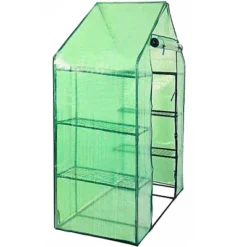 Costway Portable Mini Walk In Outdoor 4 Tier 8 Shelves Greenhouse -Sunnydaze Store GUEST 14b8327d 821a 43c1 99c6 bb83dc47a41f