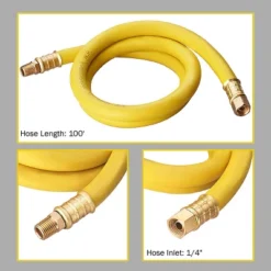 Fleming Supply Retractable Rubber Air Hose Reel, 20.75" X 7" X 19" -Sunnydaze Store GUEST 19973943 f104 4792 9438 a592a495ecdc