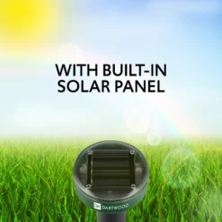 Dartwood Outdoor Solar Ultrasonic Pest And Mole Repellent - Remove Groundhogs Rats Mice Snakes And More From Your Gardens, Lawns,and Yards (4-8 Packs) -Sunnydaze Store GUEST 1b9279fc cfa3 4893 8dcd aa52ac62d649 1