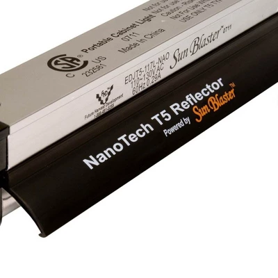 SunBlaster SL0900304 54 Watt 6400K 4' 120V Hydroponic Grow Light Lamp Ballast Fixture With NanoTech T5HO Reflector For Indoor Home Gardens, 3 Pack 6 SunBlaster SL0900304 54 Watt 6400K 4' 120V Hydroponic Grow Light Lamp Ballast Fixture With NanoTech T5HO Reflector For Indoor Home Gardens, 3 Pack - Image 4