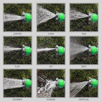 Bernini Easy Grip Hose Nozzle - Green 7 Bernini Easy Grip Hose Nozzle - Green - Image 5