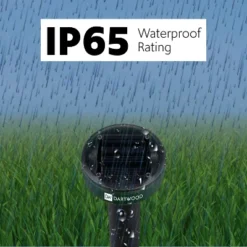 Dartwood Outdoor Solar Ultrasonic Pest And Mole Repellent For Groundhogs, Rats, Mice, Snakes In Your Gardens, Lawns And Yards (2 Pack) -Sunnydaze Store GUEST 20bea68e 063f 4880 85b5 c47581e9f5e9