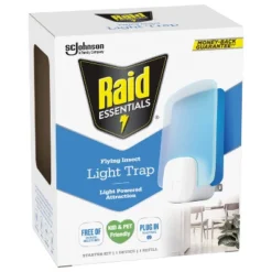 Raid Essentials Flying Insect Light Trap Starter Kit - 1 Device + 1 Refill -Sunnydaze Store GUEST 21f748cf f918 4edf b74d 2e69375e9668