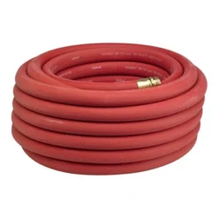 Underhill Red Premium Heavy Duty Garden Water Hose -Sunnydaze Store GUEST 28199c5a 782b 47a6 a927 537fa3180e14