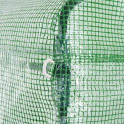 Outsunny 6' X 6' X 6' Tunnel Greenhouse Outdoor Walk-In Hot House With Roll-up Plastic Cover And Zippered Door, Steel Frame, Green -Sunnydaze Store GUEST 28cce158 871a 4fc9 b9ab ff6ce7db04d3