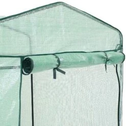 Sunnydaze Decor Sunnydaze Outdoor Portable Growing Rack Petite Deluxe Mini Walk-In Greenhouse With Roll-Up Door - 1 Shelf - Green 14 Sunnydaze Decor Sunnydaze Outdoor Portable Growing Rack Petite Deluxe Mini Walk-In Greenhouse With Roll-Up Door - 1 Shelf - Green -Sunnydaze Store GUEST 2e450bb6 ffe6 4fca 9ef5 493c3f226c53