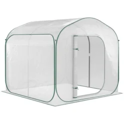Outsunny 7' X 7' X 6' Portable Walk-in Greenhouse, Pop-up Setup, Outdoor Garden Canopy Hot House, Zipper Door 12 Outsunny 7' X 7' X 6' Portable Walk-in Greenhouse, Pop-up Setup, Outdoor Garden Canopy Hot House, Zipper Door -Sunnydaze Store GUEST 303c7d28 4395 4ae5 9895 85d9e9b0f44f