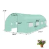 10'X6.5'X20' Walk-in Greenhouse Backyard Grow Tents Steel Frame 8 Windows -Sunnydaze Store GUEST 30d64fd9 23ab 4c3a a1e2 706e5ee4257b