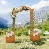 Tangkula Garden Arbor With Planter Wooden Planter Arch With Trellis Natural 2 Tangkula Garden Arbor With Planter Wooden Planter Arch With Trellis Natural -Sunnydaze Store GUEST 363c178b 5c77 4c9a 9586 5650b92fc461
