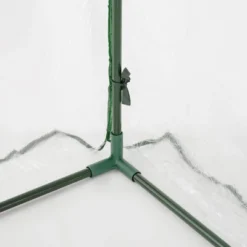 Outsunny 5' X 4' X 7' Lean-to Greenhouse, Walk-in Wall Mounted Hot House & Plant Nursery With 2 Zippered Roll Up Doors, Sloping PVC Cover, Green 10 Outsunny 5' X 4' X 7' Lean-to Greenhouse, Walk-in Wall Mounted Hot House & Plant Nursery With 2 Zippered Roll Up Doors, Sloping PVC Cover, Green -Sunnydaze Store GUEST 3d1f2309 7585 48a0 a1ce f4953d27025c