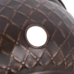 BirdRock Home Decorative Water Hose Pot - Open Top - Steel Metal With Copper Accents - 100ft 11 BirdRock Home Decorative Water Hose Pot - Open Top - Steel Metal With Copper Accents - 100ft -Sunnydaze Store GUEST 430368c5 a5ad 4ad9 9b9d fd5bf028b84a