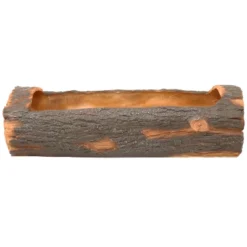 Sunnydaze Decor Sunnydaze Polyresin Decorative Outdoor Raised Rustic Log Planter For Garden, Patio, Deck, Yard, Porch And Balcony - 35" W - Brown 12 Sunnydaze Decor Sunnydaze Polyresin Decorative Outdoor Raised Rustic Log Planter For Garden, Patio, Deck, Yard, Porch And Balcony - 35" W - Brown -Sunnydaze Store GUEST 4367855f babc 400c b3f4 d7c14ab45529
