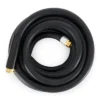 Apache 98108802 25 Foot Industrial Rubber Garden Water Hose With Heavy Duty MGHT X FGHT Brass Fittings And 1 Bend Restrictor, Black -Sunnydaze Store GUEST 4448749e 5dd7 4c4c ac69 e6d5e2e11388