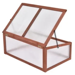 Costway Garden Portable Wooden Green House Cold Frame Raised Plants Bed Protection -Sunnydaze Store GUEST 44b1c935 34a9 4a66 b9b6 79549fc4115e