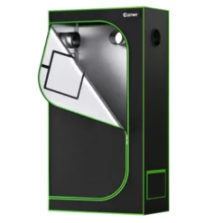 Costway 36''x20''x63'' Mylar Hydroponic Grow Tent W/Observation Window & Floor Tray GrayBlack 19 Costway 36''x20''x63'' Mylar Hydroponic Grow Tent W/Observation Window & Floor Tray GrayBlack -Sunnydaze Store GUEST 45b38e93 9f2c 428f b292 d536fc1e0750