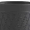 Suncast 14" X 12" Round Resin Decorative Weatherproof Outdoor Hideaway Standard Garden Hose Storage Pot With Drainage Holes, Gray -Sunnydaze Store GUEST 45e5ab9d 0c85 4c15 a9cc fa254a35f8cd