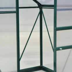 Outsunny Walk-in Plant Greenhouse For Backyard/Outdoor Use With Window And Door, Aluminum Frame, PC Board -Sunnydaze Store GUEST 4818fa7f af75 4482 99d0 42949fc3237b