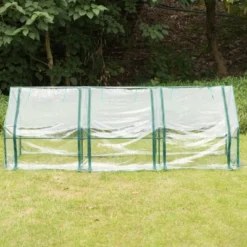 Gardenised Green Outdoor Waterproof Portable Plant Greenhouse With 2 Clear Zippered Windows 16 Gardenised Green Outdoor Waterproof Portable Plant Greenhouse With 2 Clear Zippered Windows -Sunnydaze Store GUEST 489e4be2 c836 489c b3dc 72a25d6201b1