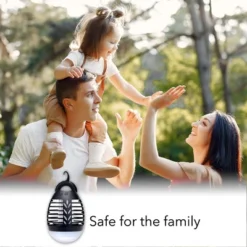 Dartwood Outdoor Bug Zapper - Waterproof, USB Rechargeable And Battery Powered Mosquito Killer, Insect Trap And Fly Swatter (2-4 Packs) -Sunnydaze Store GUEST 4932a8bc 8489 4798 8f61 411bf30ce2f6