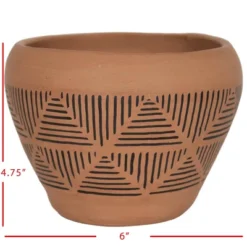 Terracotta Terracotta Planter - Foreside Home & Garden -Sunnydaze Store GUEST 4b4ae7ac dfef 448d 9a8e ee597b27af15