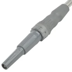 Bernini 25' No-Kink Expandable Metal Garden Hose With New Grip Collar - Gray