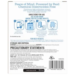 Raid Essentials Flying Insect Light Trap Starter Kit - 1 Device + 1 Refill -Sunnydaze Store GUEST 4e9b914b a967 429b 8e55 5925d88ec2f5