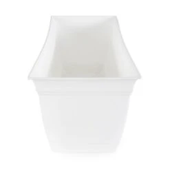 The HC Companies ECW24000A10 Indoor Outdoor 24" Eclipse Series Window Flower Herb Garden Ornamental Planter Box With Removable Attached Saucer, White -Sunnydaze Store GUEST 4feb2c1f 3ce3 4fbb 96e2 2d70b5a23543