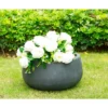 Rosemead Home & Garden, Inc. 16" Wide Kante Lightweight Concrete Outdoor Bowl Planter Pot Charcoal Black 2 Rosemead Home & Garden, Inc. 16" Wide Kante Lightweight Concrete Outdoor Bowl Planter Pot Charcoal Black -Sunnydaze Store GUEST 50957fc9 9541 4d2e a465 2249d48579f5