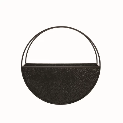 Round Metal Wall Planter - Foreside Home & Garden 9 Round Metal Wall Planter - Foreside Home & Garden - Image 7