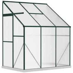Outsunny Walk-In Garden Greenhouse Aluminum Polycarbonate With Roof Vent For Plants Herbs Vegetables -Sunnydaze Store GUEST 55fde1ee 2712 4119 aa3d 2e74b9bb8860