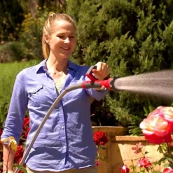 Bernini Easy Grip Hose Nozzle - Red 11 Bernini Easy Grip Hose Nozzle - Red -Sunnydaze Store GUEST 5af2b989 1e3b 408f b294 f8a0efc1150e