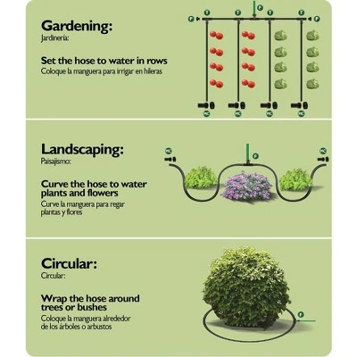 Flexon 100ft 20-Piece Garden Soaker Hose Kit 4 Flexon 100ft 20-Piece Garden Soaker Hose Kit - Image 2