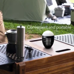 Dartwood Outdoor Bug Zapper - Waterproof, USB Rechargeable And Battery Powered Mosquito Killer, Insect Trap And Fly Swatter -Sunnydaze Store GUEST 5d69331e c046 4434 8573 293c4fdca2a8