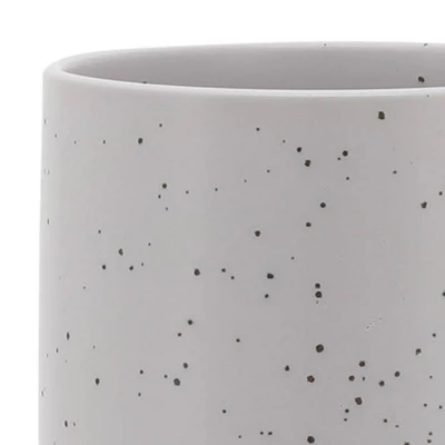 Sagebrook Home Round Matte Ceramic Indoor Outdoor Planter Pot With Stand 7 Sagebrook Home Round Matte Ceramic Indoor Outdoor Planter Pot With Stand - Image 5