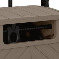 Suncast 150' Baywood Smart Tube Decorative Wheeled Hideaway Hose Reel Cart With Telescoping Handle For Lawn, Garden, & Utility, Dark Taupe -Sunnydaze Store GUEST 5fa60a6f fd16 4f48 9319 f0d499f5aac0