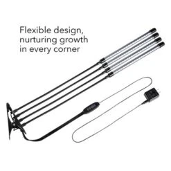 Dartwood LED Grow Lights For Indoor Plants With Red Blue Spectrum - Plant Grow Light With 9 Brightness Levels, Auto On Off Function (3 Pack) -Sunnydaze Store GUEST 601f8981 b773 4a7f bc9b 5e626375dd45