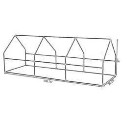 Gardenised Green Outdoor Waterproof Portable Plant Greenhouse With 2 Clear Zippered Windows 15 Gardenised Green Outdoor Waterproof Portable Plant Greenhouse With 2 Clear Zippered Windows -Sunnydaze Store GUEST 62aaff6b 3e6c 420a 8a0e 0a2160a6f801