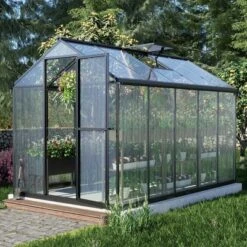 Aoodor Walk-In Greenhouse Polycarbonate Panel Hobby Greenhouses With Aluminum Frame Heavy Duty 14 Aoodor Walk-In Greenhouse Polycarbonate Panel Hobby Greenhouses With Aluminum Frame Heavy Duty -Sunnydaze Store GUEST 638425bd 8f2a 44f7 a38e 22bd69848be9