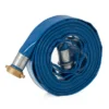 Apache 98138015 1.5" Diameter 50' Length 75 PSI Polyester-Reinforced PVC Lay Flat Pool Sump Pump Hose With Aluminum Pin Lug Connections, Blue (2 Pack) -Sunnydaze Store GUEST 63d04174 de1e 4148 a893 8130c1cab35e