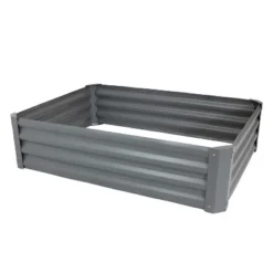 Sunnydaze Decor Sunnydaze Raised Powder-Coated Steel Rectangle Garden Bed Kit For Plants, Flowers, Herbs And Vegetables - 47" Wide X 11" Deep 16 Sunnydaze Decor Sunnydaze Raised Powder-Coated Steel Rectangle Garden Bed Kit For Plants, Flowers, Herbs And Vegetables - 47" Wide X 11" Deep -Sunnydaze Store GUEST 67ec0966 c160 42d5 a46f cdf22ab6fda0