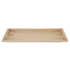 HC Companies SVN24000A34 Farmhouse Venetian 23.5 Inch Rectangular Durable Plastic Flower Box Plant Saucer Drip Tray, Sandstone Tan 8 HC Companies SVN24000A34 Farmhouse Venetian 23.5 Inch Rectangular Durable Plastic Flower Box Plant Saucer Drip Tray, Sandstone Tan -Sunnydaze Store GUEST 703b91ad e730 4aaf ae43 16f0f735c288