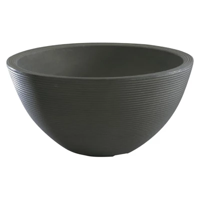 Crescent Garden Delano Plastic Planter Baskets Golden Bronze 7 Crescent Garden Delano Plastic Planter Baskets Golden Bronze - Image 5
