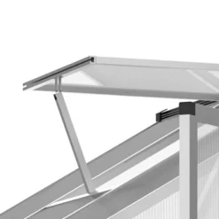 Outsunny Walk-In Polycarbonate Greenhouse With Roof Vent For Ventilation & Rain Gutter, Hobby Greenhouse For Winter -Sunnydaze Store GUEST 7a8b2756 c596 4359 9f6f fdaced50b1bd